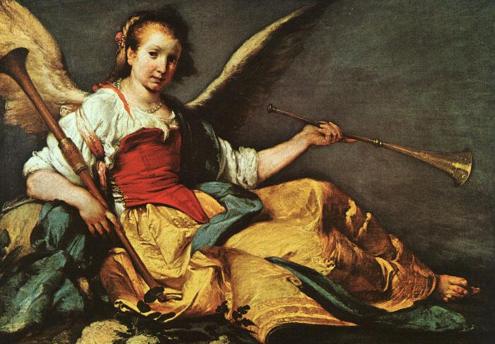 Bernardo Strozzi An Allegory of Fame oil painting picture